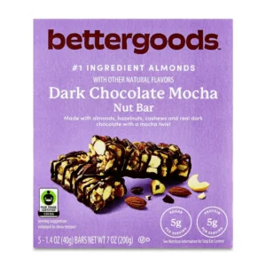 bettergoods Dark Chocolate Mocha Nut Bar 1.4 oz 5 Count