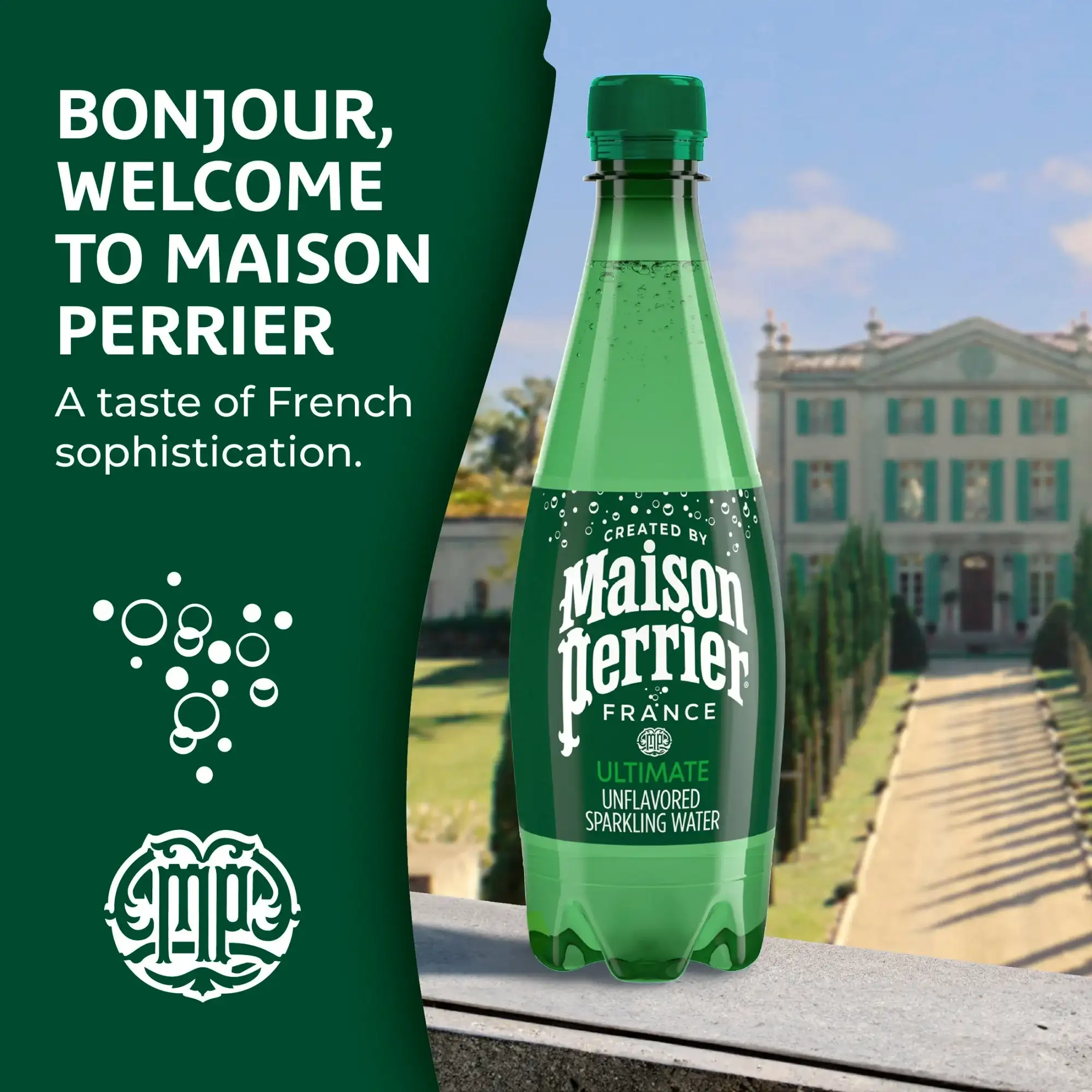 Maison Perrier Ultimate Sparkling Water 16.9 fl oz 6 Pack Bottles - Image 4